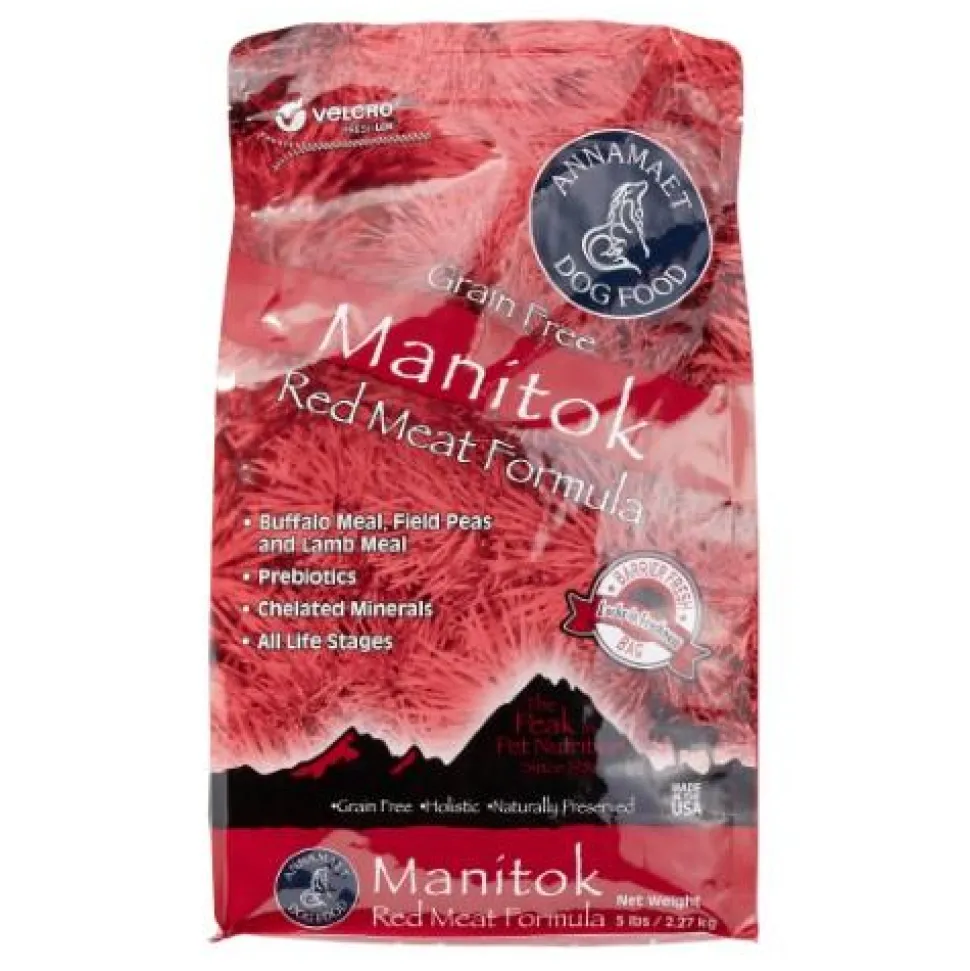 Annamaet Grain-Free Manitok Fresh Meat Deboned Lamb Formula Dry Dog Food - 5 lb Bag