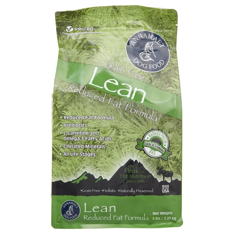 Annamaet Grain-Free Reduced Fat Canine Lean Chicken/Duck/Herring Dry Dog Food - 5 lb Bag