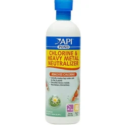 API Pond Chlorine & Heavy Metal Neutralizer - 16 fl oz