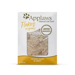 Applaws Chicken Breast Flakes in Gravy Wet Cat Food Pouch - 2.47 Oz - Case of 12