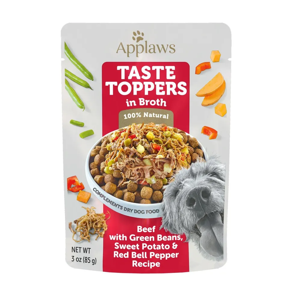 Applaws Taste Toppers Beef Dog Food Toppers - 3 Oz - Case of 12