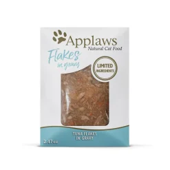 Applaws Tuna Filet Flakes in Gravy Wet Cat Food Pouch - 2.47 Oz - Case of 12