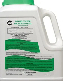 Applied Biochemists Brand Copper Sulfate Crystal Pond Water Treatment - 15 Lbs