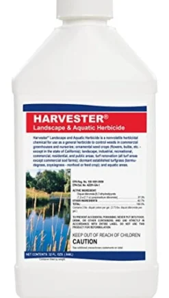 Applied Biochemists Harvester Landscape & Aquatic Herbicide Pond Water Treatment - 32 Oz