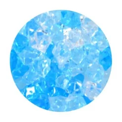 Aqua One Crystal Gems Acrylic Gravel - Blue Ice - 5 oz