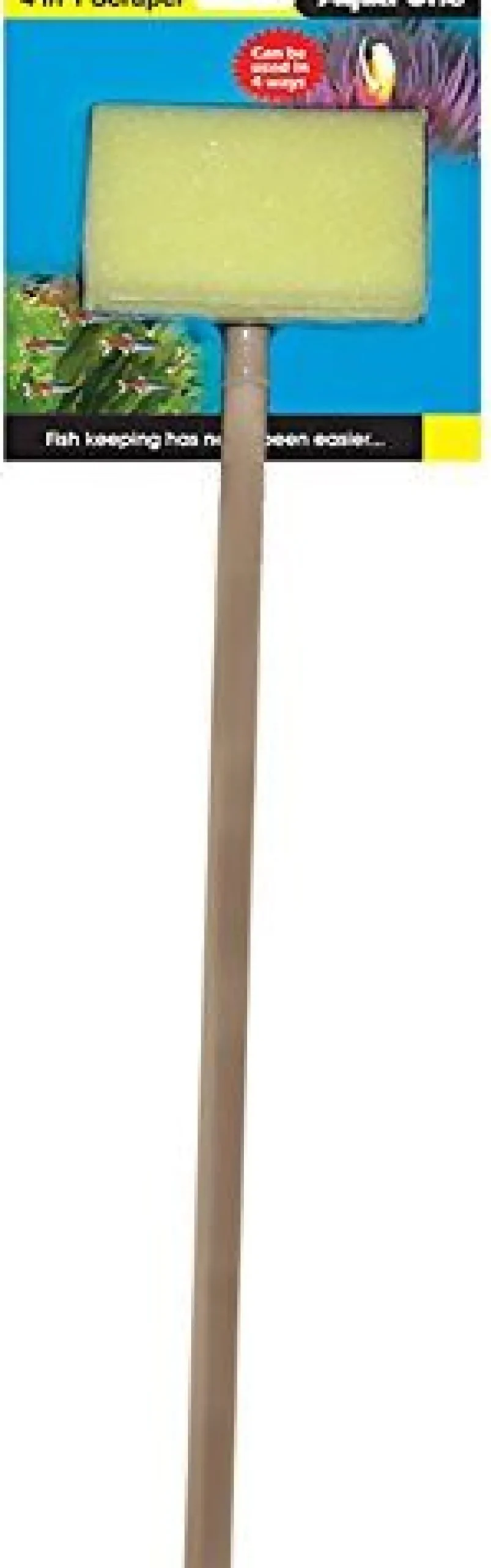 Aqua One 4-In-1 Scraper - 18"