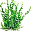 Aquatop Elodea-Like Weighted Plastic Aquarium Plant - Green - 9 In