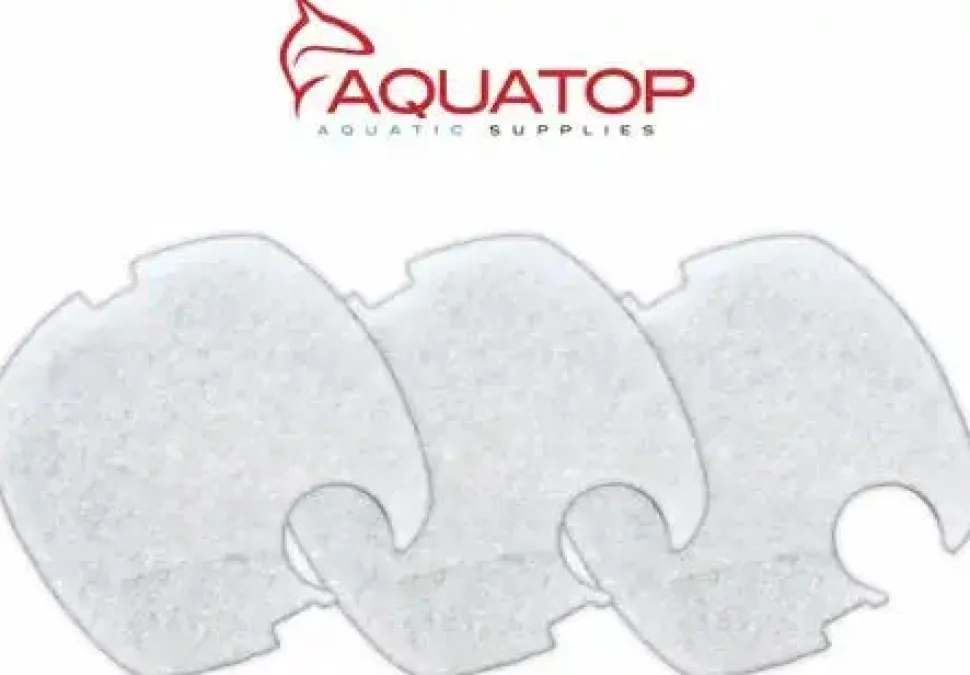 Aquatop Fine Filter Pad for Cf300 Canister Aquarium Filter Insert - 3 Pack