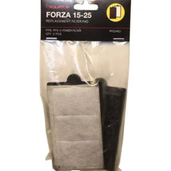 Aquatop Forza Filter Pad with Activated Carbon Aquarium Filter Insert - 15 - 25 Gal - 2 Pack