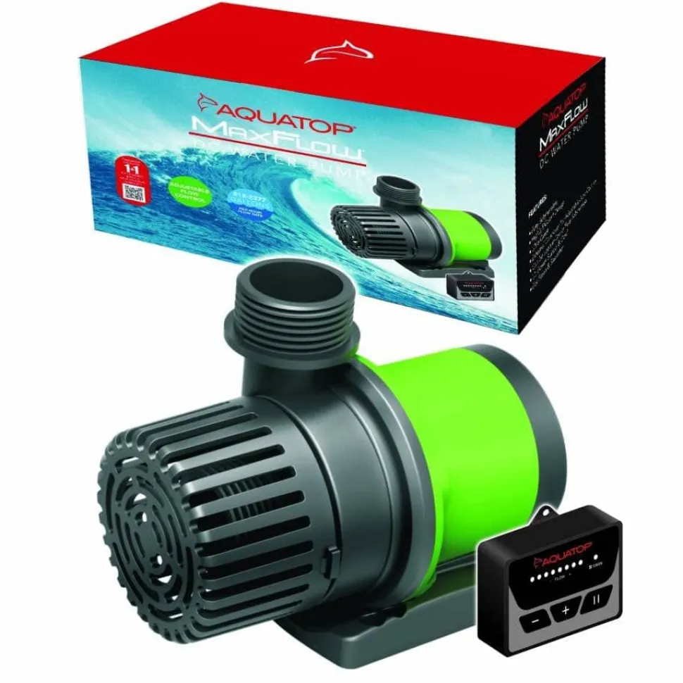 Aquatop Maxflow DC Water Pump with Controller Aquarium Air Pump - 2300 GPH
