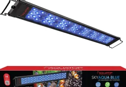 Aquatop Skyaqua Actinic Blue LED Aquarium Light Fixture - Blue - 18 - 24 In