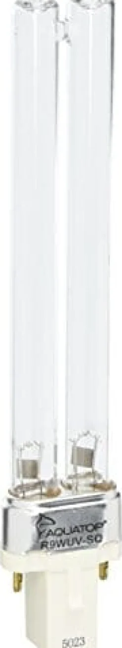 Aquatop UV Replacement Bulb 2-Pin Square Base Aquarium Filter Parts - 9 Watt