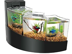 Aqueon Betta Falls Kit Black - One Size