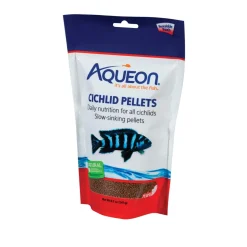 Aqueon Cichlid Food - Mini - 8.5 Oz