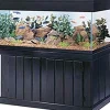 Aqueon Classic Pine Stand - Black - 36" x 18"