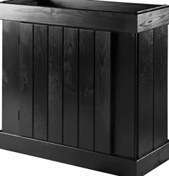 Aqueon Classic Pine Stand - Black - 30" x 12"
