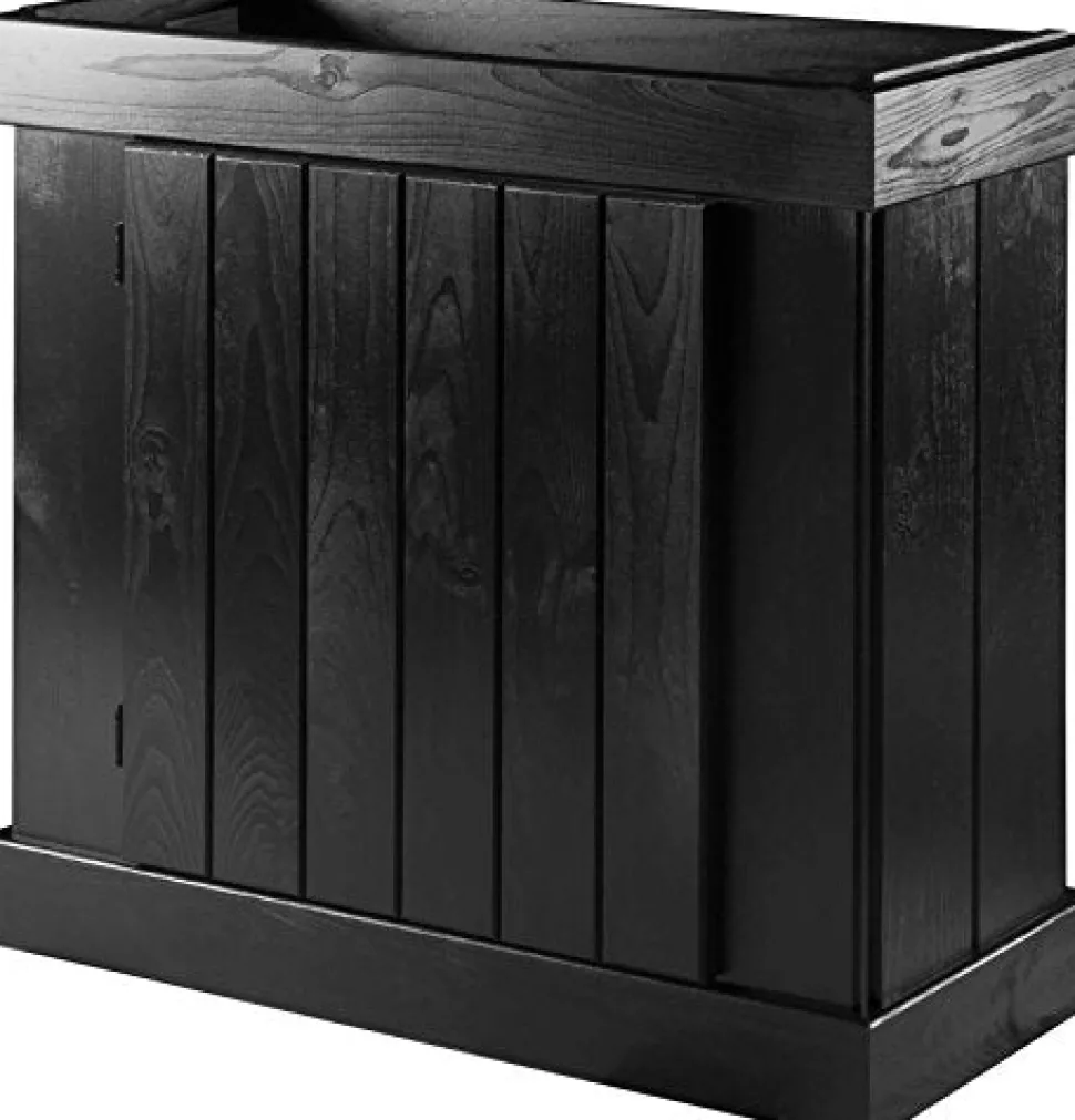 Aqueon Classic Pine Stand - Black - 30" x 12"