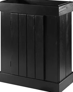 Aqueon Classic Pine Stand - Black - 24" x 12"