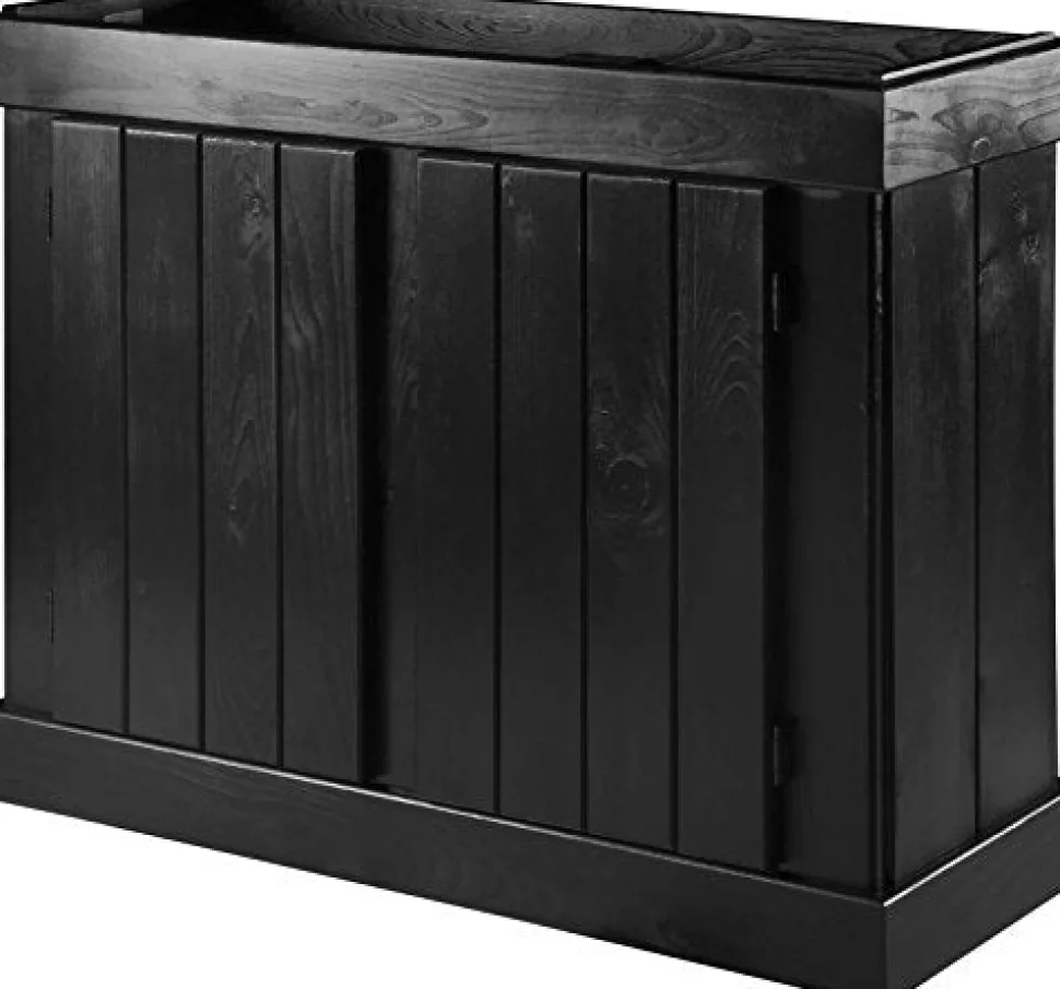 Aqueon Classic Pine Stand - Black - 36" x 12"