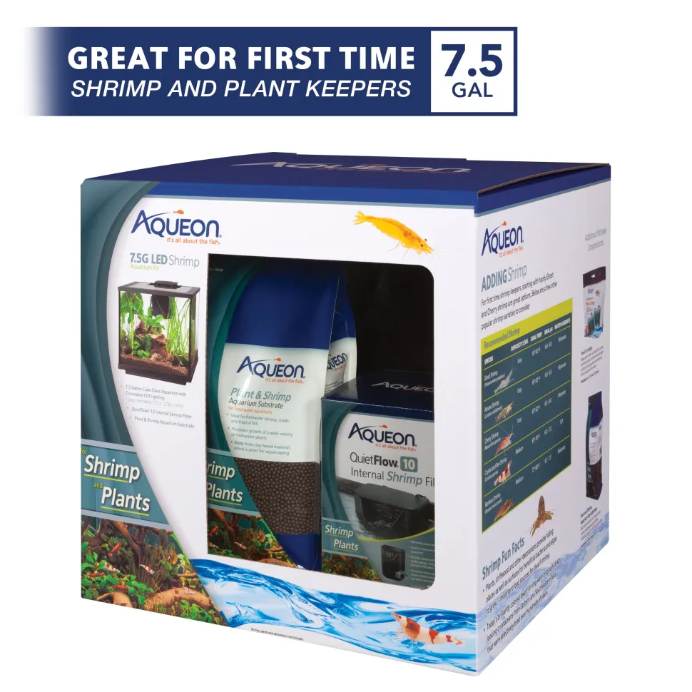 Aqueon 7.5G LED Shrimp Kit - 7.5 gal