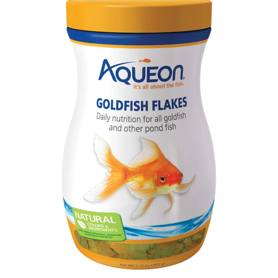 Aqueon Goldfish Flakes - 7.12 Oz
