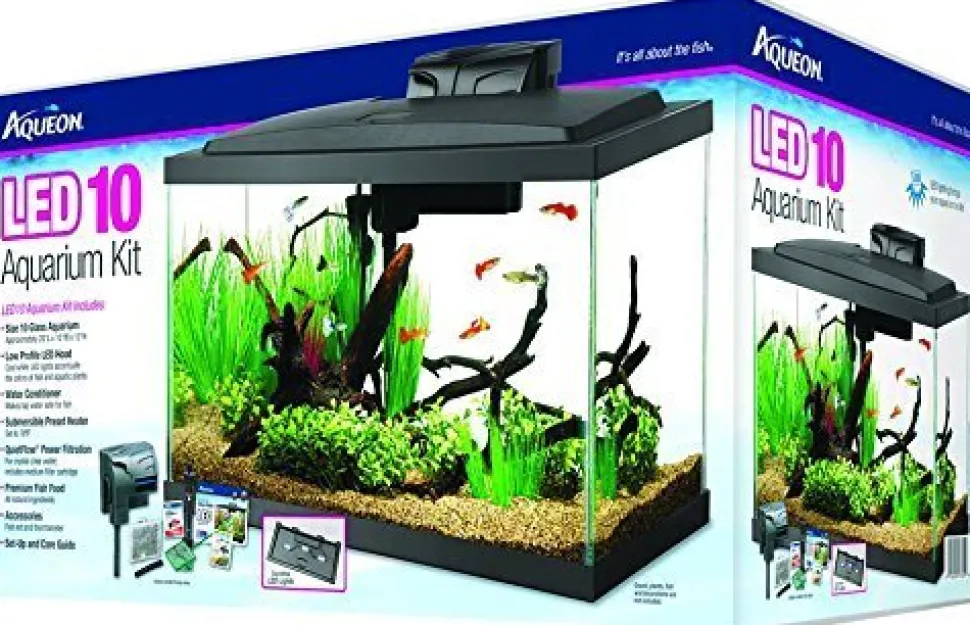 Aqueon LED Aquarium Kit - 10 gal