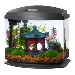 Aqueon LED MiniBow™ Kit with SmartClean™ Technology Grey - 5 gal
