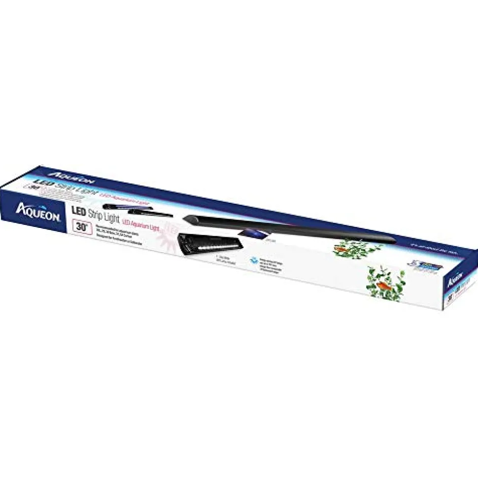 Aqueon LED Strip Light - Black - 30"