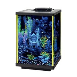 Aqueon NeoGlow LED Aquarium Kit - Column - Lime Green - 5 gal