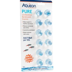 Aqueon Pure Bacteria Supplement - 12 Pack - 6 Count - 10 gal