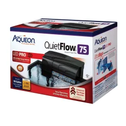 Aqueon QuietFlow LED PRO Aquarium Power Filter - Size 75