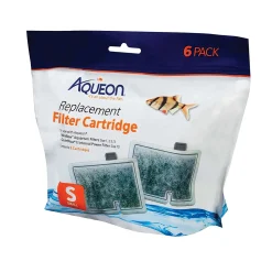 Aqueon Replacement Filter Cartridges - Small - 6 Pack