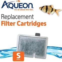 Aqueon Replacement Filter Cartridge For MiniBow 1, 2.5, 5 - Small - 6 pk