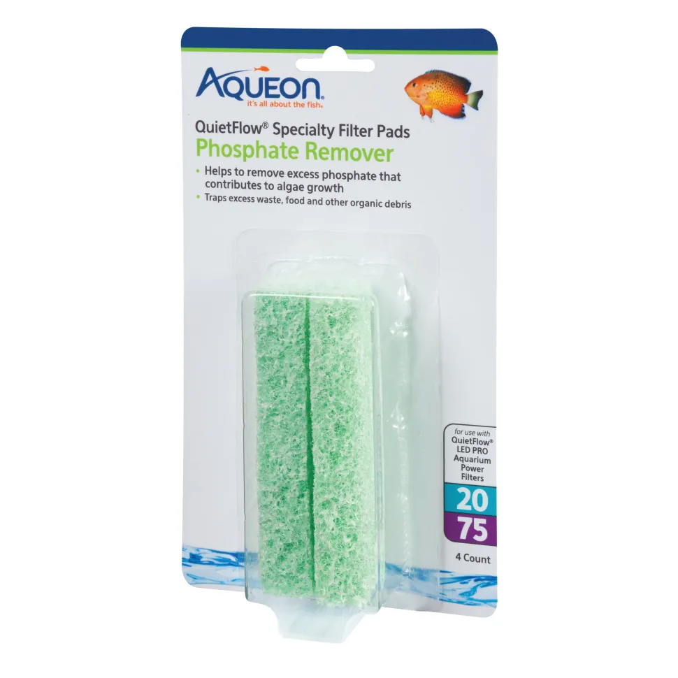 Aqueon Replacement Specialty Filter Pads Phosphate Remover - 20/75