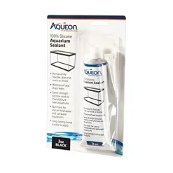 Aqueon Silicone Aquarium Sealant - Black - 3 oz