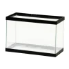 Aqueon Standard Glass Rectangle Aquarium Clear Silicone - Black - 2.5 gal