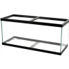 Aqueon Standard Glass Rectangle Aquarium Black Silicone - Black - 75 gal