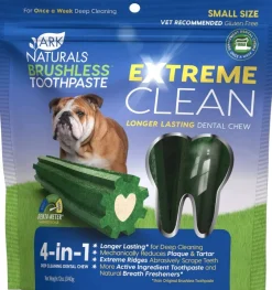 Ark Naturals Brushless Toothpaste Extreme Clean Dental Dog Chews - Small - 12 Oz