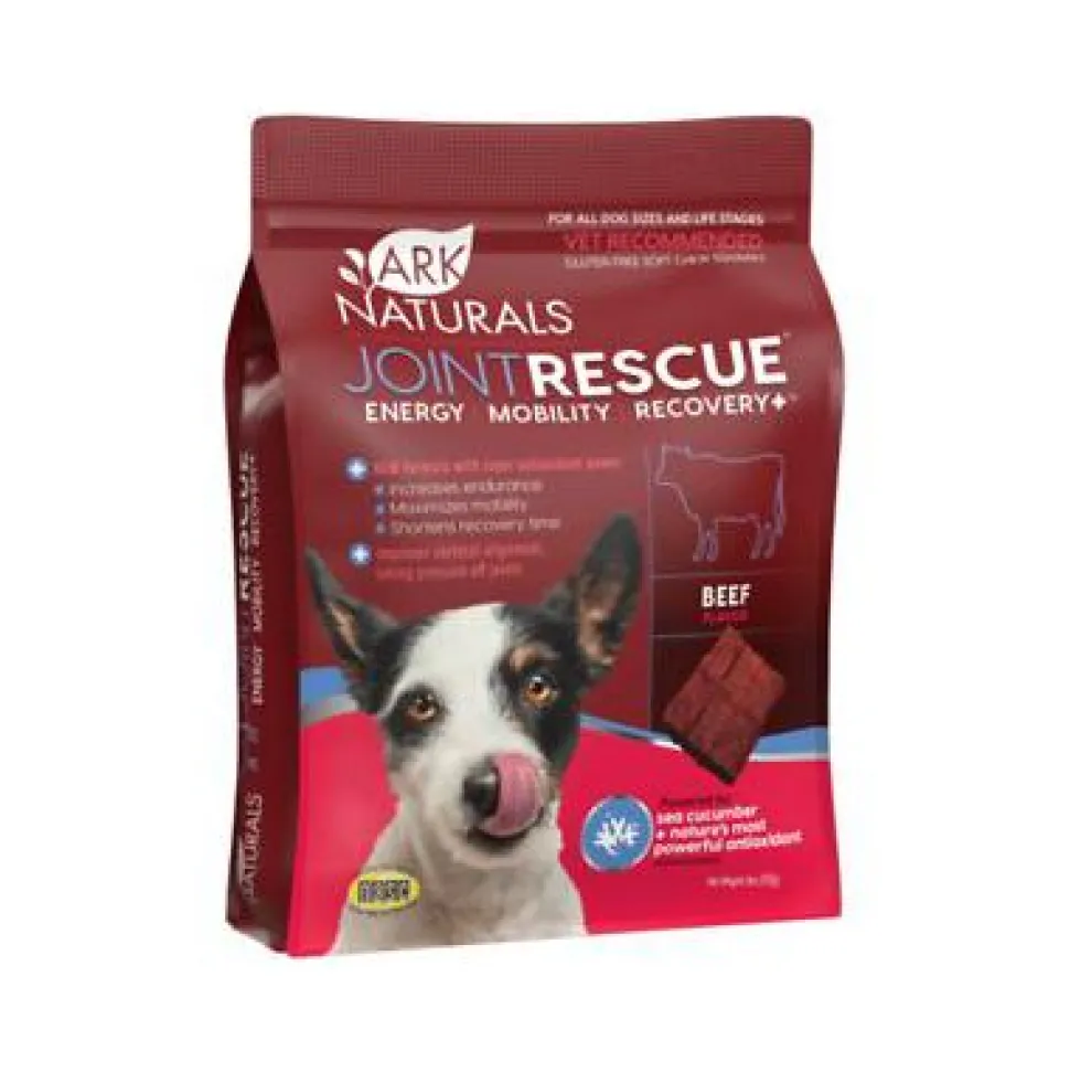 Ark Natural's Joint Rescue Energy Mobility Recovery (EMR)+ Beef Soft and Chewy Dog Treats - 9 oz Bag