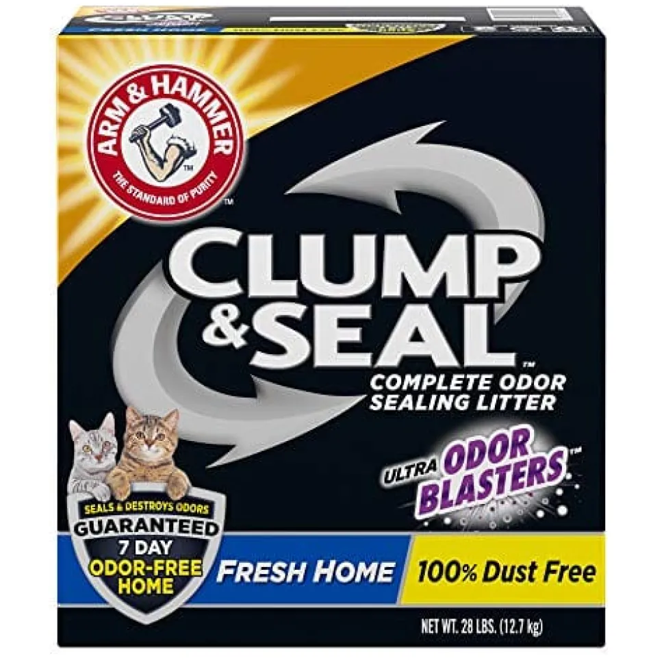 Arm & Hammer Clump & Seal Fresh Home Cat Litter - 28 Lbs