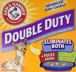 Arm & Hammer Double Duty Clumping Cat Litter - 20 Lbs - 2 Pack