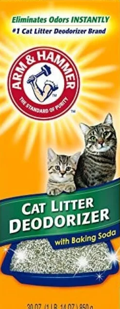 Arm & Hammer Double Duty Cat Litter Deodorizer - Baking Soda - 30 Oz - 9 Pack