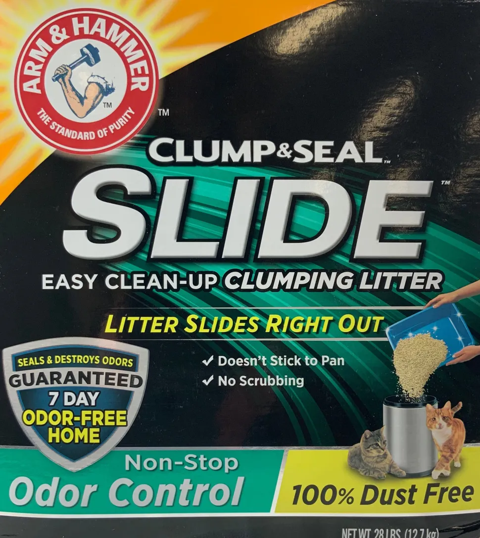 Arm & Hammer Slide Odor Control Clumping Cat Litter - 28 Lbs