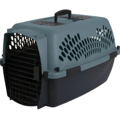Aspen Fashion Pet Porter Dog Kennel Hard-Sided Falcon - Black - 24 in