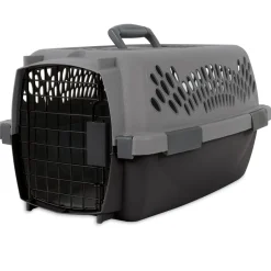 Aspen Porter Traditional Dog Kennel Hard-Sided - Light Gray - 19 in