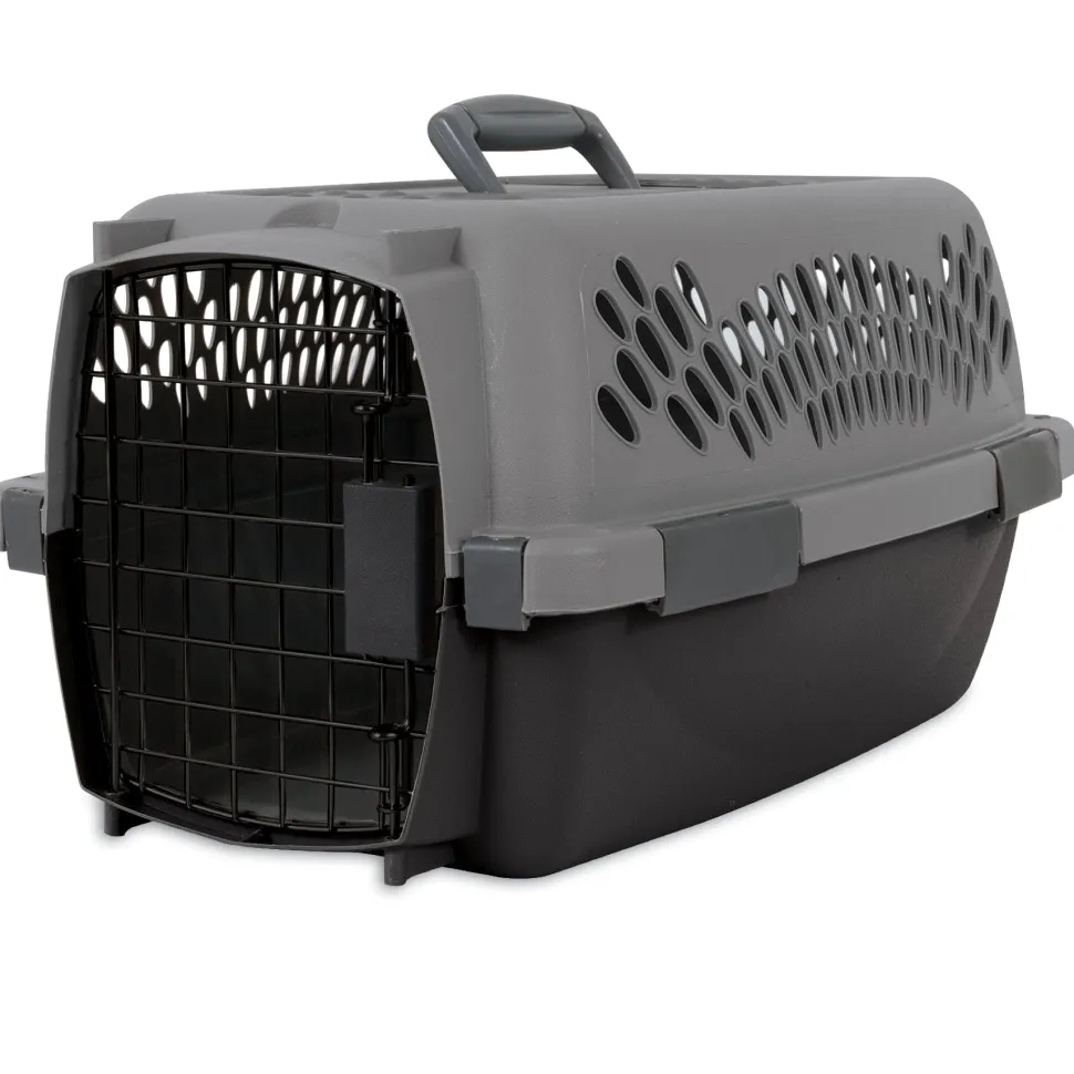 Aspen Porter Traditional Dog Kennel Hard-Sided - Light Gray - 19 in