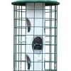 Audubon Avian Series Caged Mixed Seed Haven Wild Bird Feeder - Green - 4.5 Lbs Cap