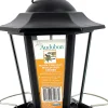 Audubon Carriage Lantern Wild Bird Feeder - Black - 1.5 Lbs Cap