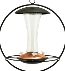 Audubon Contemporary Floating Sphere Hummingbird Feeder - 16 Oz Cap