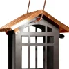 Audubon Coppertop Collection Chateau Metal and Squirrel-proof Wild Bird Feeder - Copper - 7 Lbs Cap